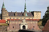 Denmark, Zealand, Helsingor, Kronborg Castle