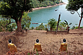 The Buddhist Temple of Kawthaung, the City Once Called Victoria Point Under British Domination (1824-1948), Southern Burma, Asia