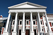 Façade of the Parliament (1885), City Bowl, Cape Town, Western Cape Province, South Africa