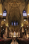 The Choir in Saint Patrick's Cathedral, 5Th Avenue, Midtown Manhattan, New York City, New York State, United States