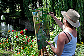 Moulin De Chennevieres, Patricia Dodin's Painting Workshop, Giverny, Eure (27), France