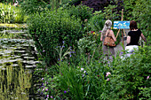 Patricia Dodin's Painting Workshop, Claude Monet's Garden, Eure (27), France