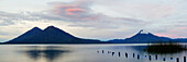 Volcanoes in the Distance, Santa Catarina Palopo, Guatemala