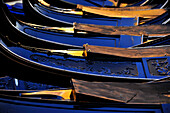 Four gondolas, Venice, Italy