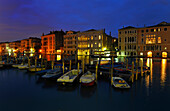 Canal Grande mit Ca d'Oro, vom Fischmarkt, Veneto, Venedig, Italien