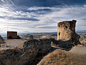 Burgruine von Tabernas, Sierra Alhamilla, Andalusien, Spanien