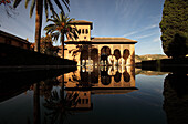 El Partal, Palacios Nazaries, Alhambra, Granada, Andalusien, Spanien