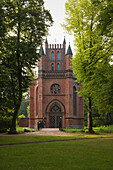 Church of St Helena and Andrew in palace grounds, Ludwigslust castle, Ludwigslust, Mecklenburg-Western Pomerania, Germany