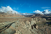 Landscape at the Tibetan Plateau, Tibet Autonomous Region, People's Republic of China