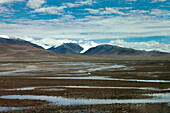 Landscape at the Tibetan Plateau, Tibet Autonomous Region, People's Republic of China