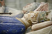 France, Fontevraud, Fontevraud abbey : tomb of Henry II, king of England from 1154 until 1189