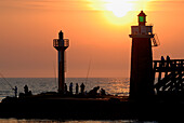 France, Aquitaine, Landes, Cap breton, lighthouse