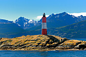 Argentina, Patagonia, Tierra del Fuego, Beagle channel lighthouse