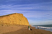 England,Dorset,Cliffs at West Bay
