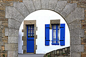 France, Brittany, Finistere, Concarneau, facade