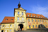 Germany, Bavaria, Bamberg, Altes Rathaus, Old Town Hall