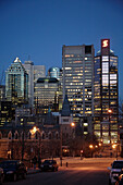 Canada, Montreal, downtown skyline