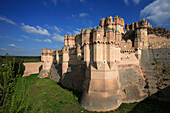 Spain, Castilla Leon, Castillo de Coca castle