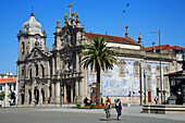 Portugal, Douro, Porto, Igreja do Carmo church