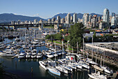 Canada, British Columbia, Vancouver, False Creek, Granville Island Marina