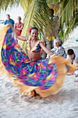 Mauritius, Trou aux Biches, sega dancer