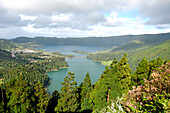Azores, S. Miguel island, Sete Cidades lake