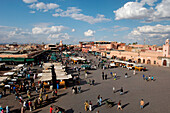 Morroco, City of Marrakesh, Jemââ Al Fna square