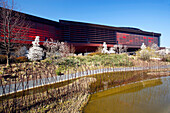 France, Paris, 7th arrondissement, quai Branly museum (arch : Jean Nouvel / landscape arch. : Gilles Clément)