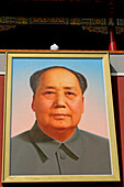 China, Beijing, Tiananmen Gate, Forbidden City, Mao Zedong portrait