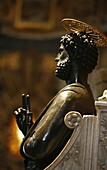 Italie, Latium, Rome, Statue of Saint Peter in St Peter's basilica