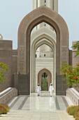 Emirats Arabes Unis, Oman, Muscat, The sultan qaboos grand mosque.