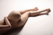 Naked woman, studio