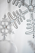 Snowflake Ornament, Close-Up