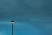 Street Light Against Ominous Sky