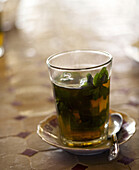 Traditional Cup of Mint Tea, Morocco
