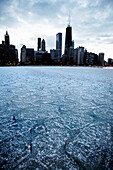 John Hancock Center and Skyline, Chicago, Illinois, USA