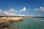 Es Trenc, Playa, Strand, bei Colonia de Sant Jordi, Mallorca, Balearen, Spanien, Europa