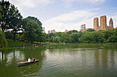 The Lake, See im Central Park, Manhattan, New York, USA, Amerika