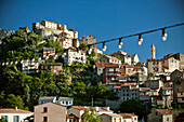 Altstadt von Corte, Korsika, Frankreich