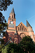 Luther Church, Melanchtonplatz Square, Apolda, Thuringia, Germany