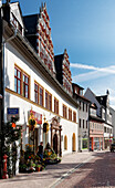 Saal Street, St John s Church, Saalfeld, Thuringia, Germany