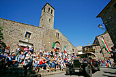 Veteran car at a racing, Radicofani, Tuscany, Italy, Europe