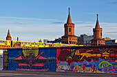 Berlin Wall mural, East Side Gallery, Berlin, Germany, Europe