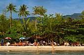 People at Klong Prao beach, Koh Chang, Thailand, Asia