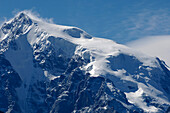 Peak of Otler covered with snow, Alto Adige, South Tyrol, Italy