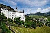 Marienberg abbey, Vinschgau, Val Venosta, Alto Adige, South Tyrol, Italy