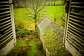 Landscape in Verrieres, Aveyron, south of France, Europe