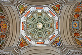 Cathedral dome interior, Close Up, Salzburg, Austria