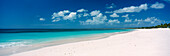 Empty white sand tropical beach, Barbuda