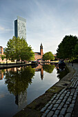Beetham Tower in Castlefield basin, Manchester, England